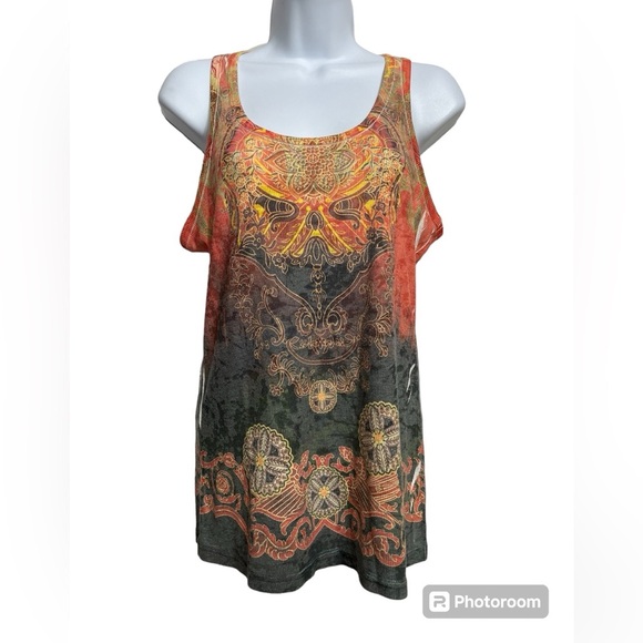 twenty one Tops - Twenty-one ribbed tank top size medium